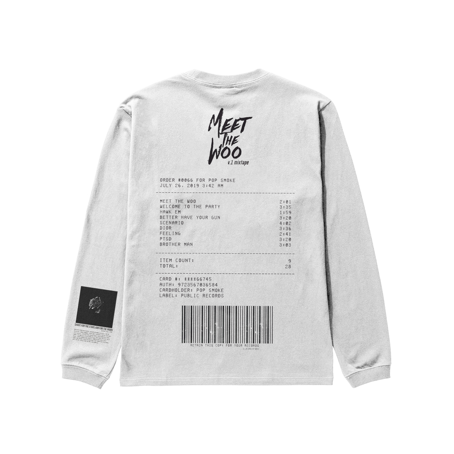 POP SMOKE - LONGSLEEVE